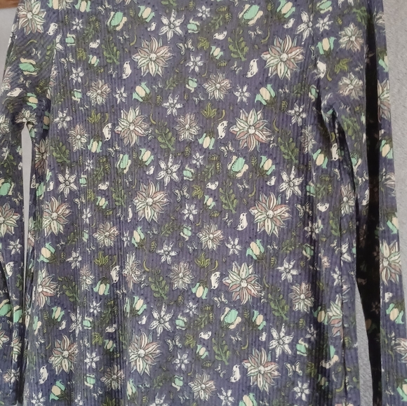 LuLaRoe Sarah Women's Cardigan Purple With Pockets Size XS (Floral Pattern) - Picture 5 of 10